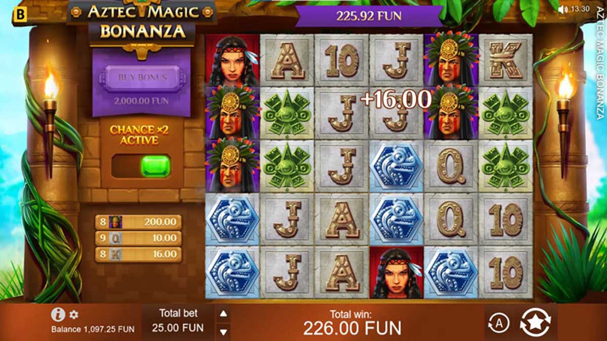 Aztec Magic Bonanza slot machine game